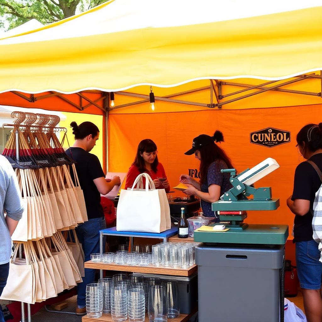 Barraca AYBU em evento